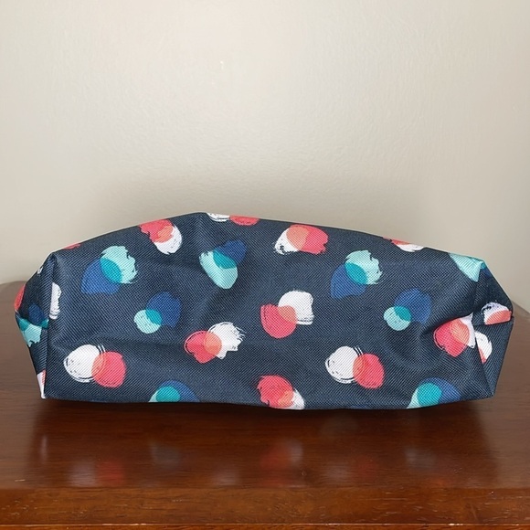 THIRTY ONE Painted Dot Trio Size Up Expandable Pouch Travel Storage Colorful - Picture 3 of 8